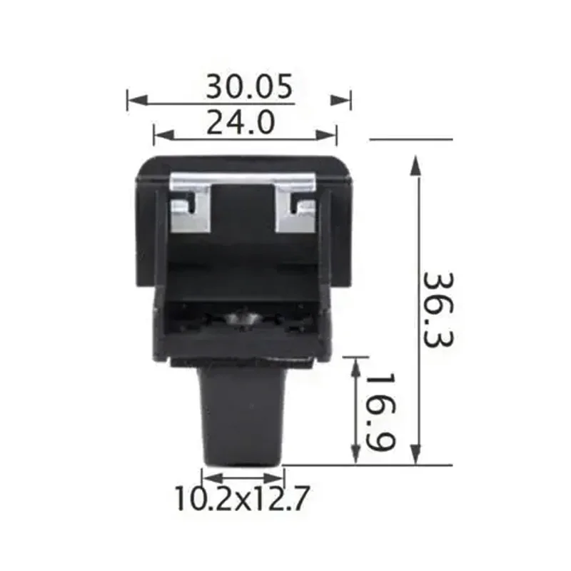 85222-0M00A 2PCS V-236 Buckle support fasten suitable for rear bumper bracket of Nissan Yingfinidi automobile 852220M00A