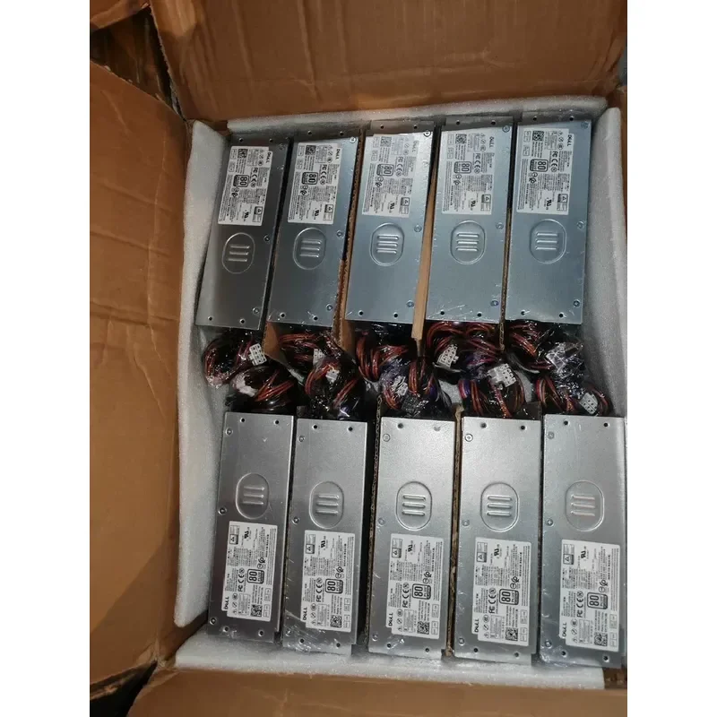 New 500W Computer Power Supply for Dell with Graphics Card Power 8+8 (6+2) Pin Connector Suitable for Desktop PC Replacement