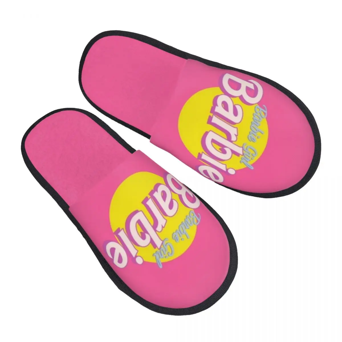 Classic Barbie Slippers for Woman Man Home Shoes Soft Indoor Slippers