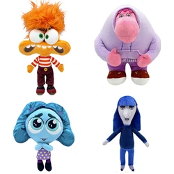 Inside Out 2 peluches de felpa para niños y adultos, juguete de ansiedad para fanáticos de las películas, regalo de figura de peluche suave