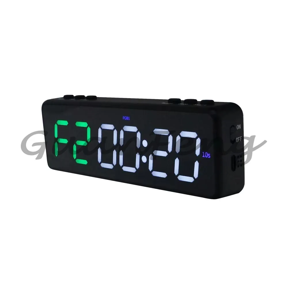 6 Digital Smart Digital Stopwatch Gym Clock Timer