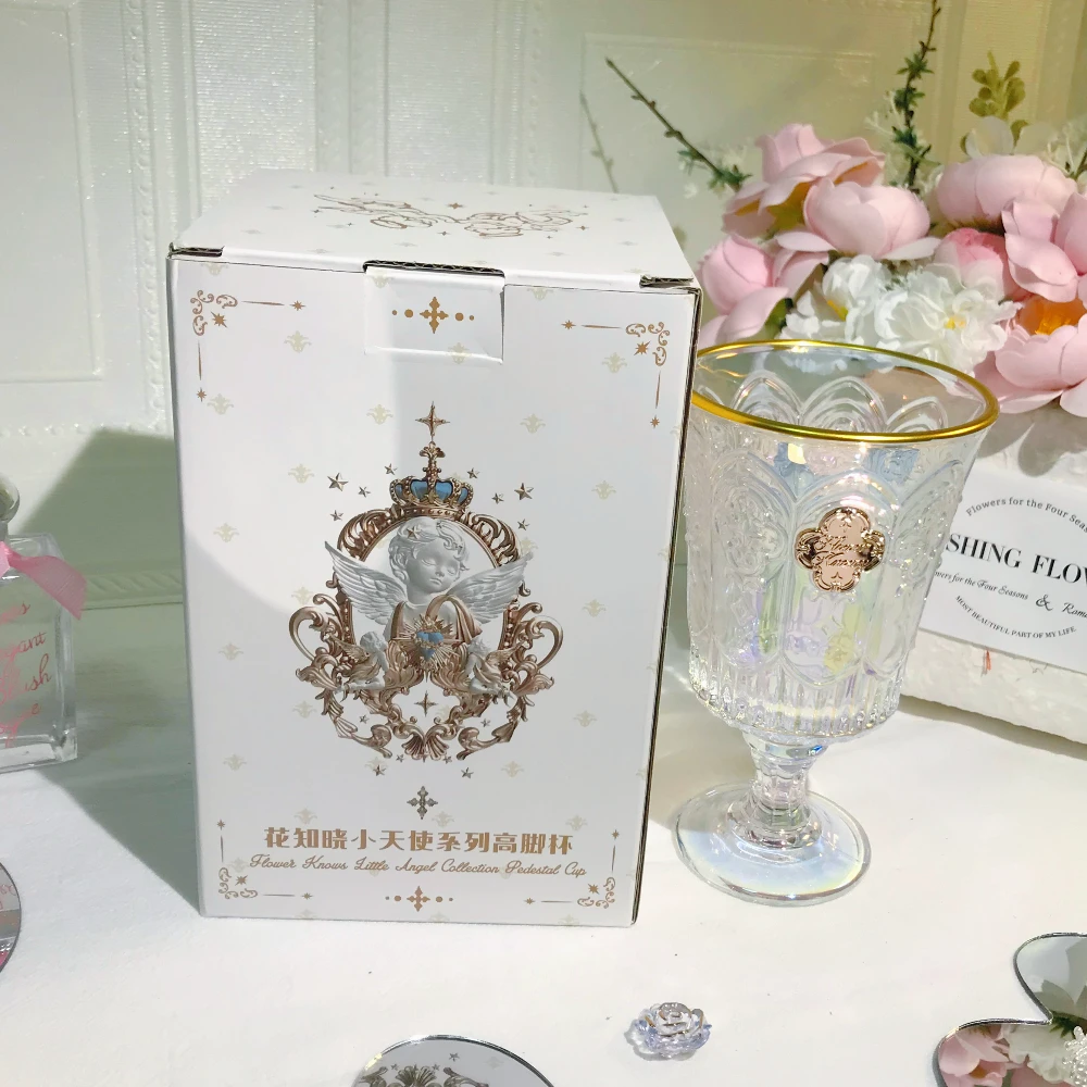 Flower Knows Little Angel Series Peripheral Goblet Cold Water Cups