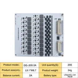 Wholesale 2A 20S High Current Equalizer Module Li-Ion Lifepo4 Lithium Battery Active Balancer Energy Transfer Bms