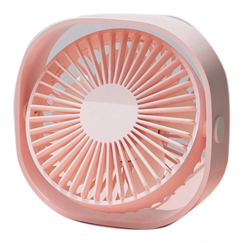 

NEW-3-Speed Portable Mini Fan Cooling Home Office Creative Desktop 360 Degree Adjustable Mute Mini USB Fan