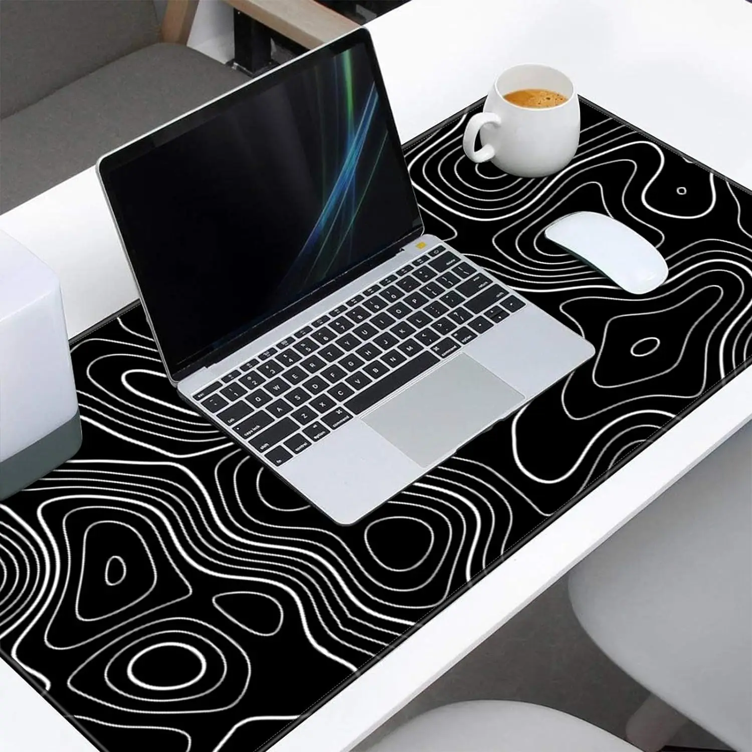 Large Mouse Pad 900x400mm Extended Mouse Pad Non-Slip Rubber Base Gaming Mouse pad Office Mouse Mat Smooth Cloth Surface Desk