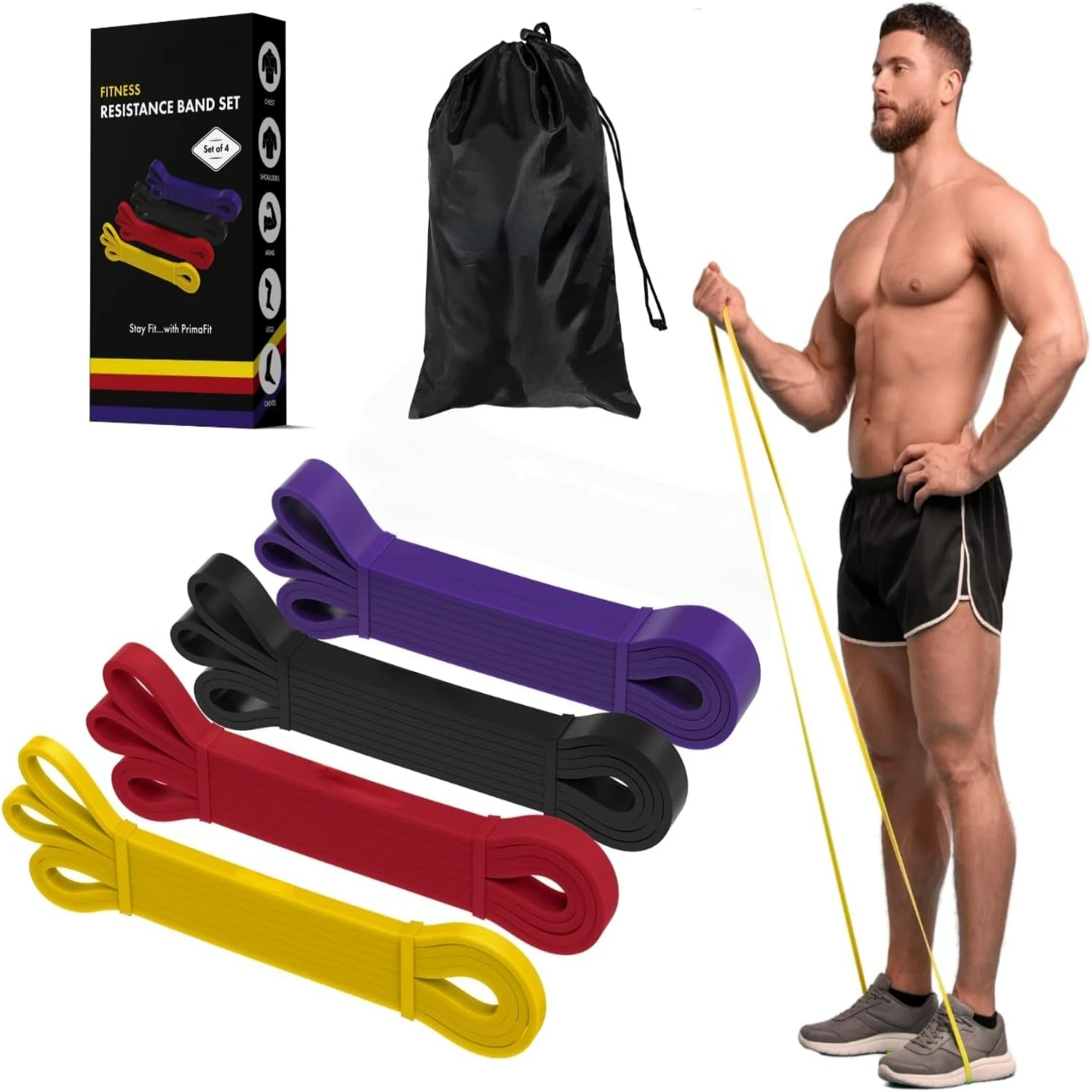 

workout routine with these high-performance and durable resistance bands - Take your fitness to the next level with these cuttin