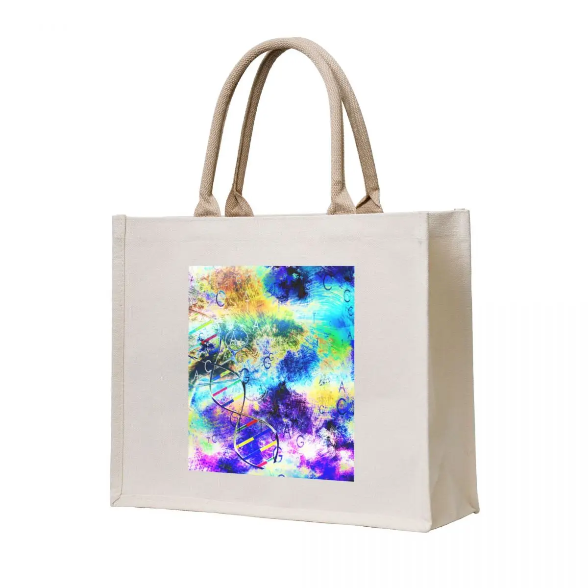 

DNA art code Tote Bag Women's beach bags university shopper bag Women's shopping bag