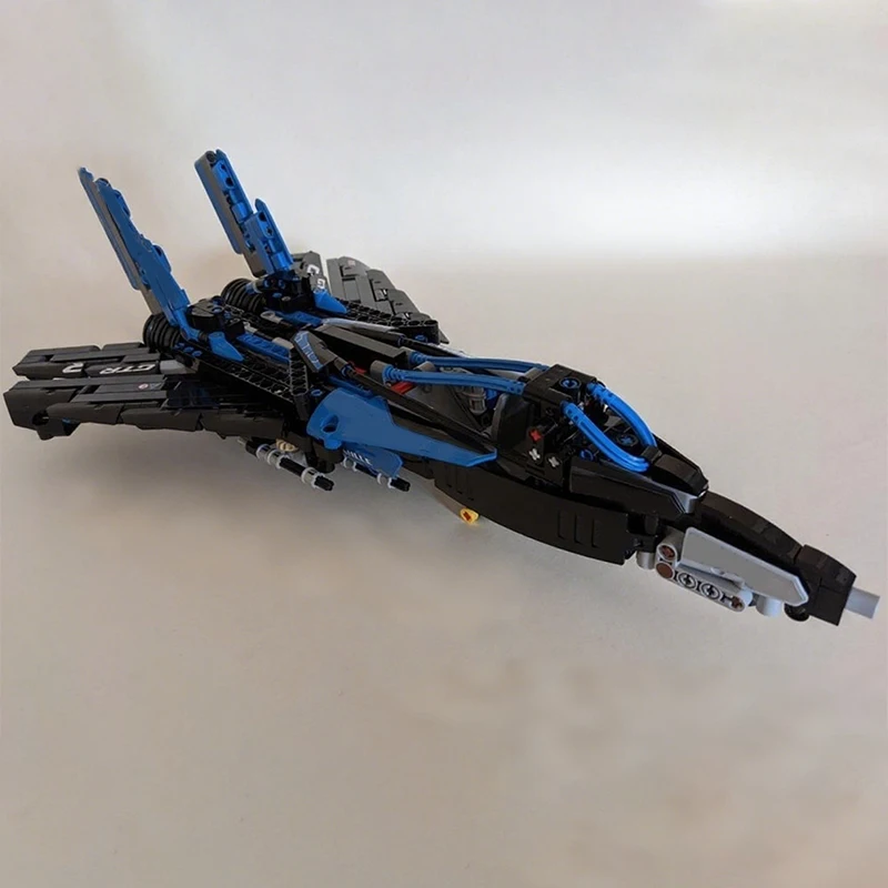 

622 шт. MOC F-14 Tomcat Техническое образование Строительные блоки Рождественский подарок Лучшие идеи подарков на день рождения Детский мастер-коллекционное издание