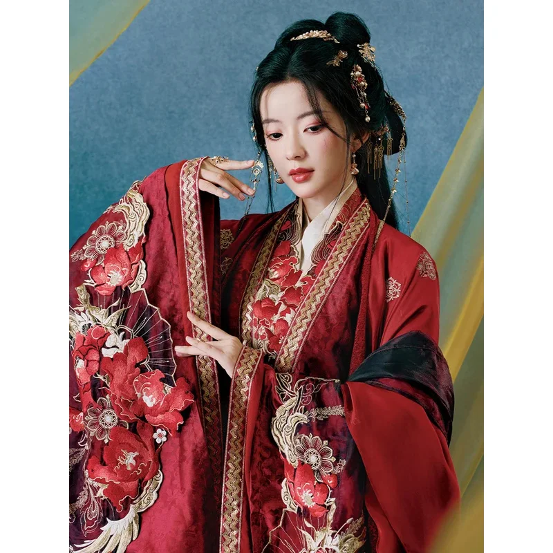 

Hot TV Drama Chang Xiang Si Tu Shan Jing Xiang Liu Xiao Yao Same Hanfu Dress Women Hanfu Wedding Dress Xifu Ancient Cosplay