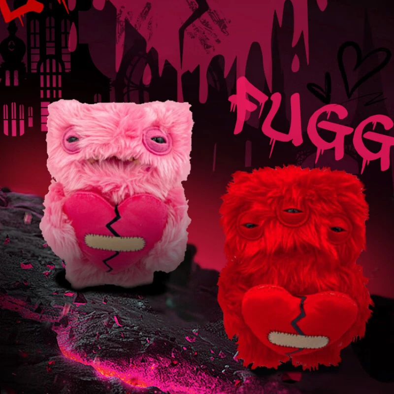 

Оригинальные плюшевые игрушки Fuggler Ugly Monster Love Monster Series, милые зубные монстры, плюшевые куклы, игрушки, подарки для детей