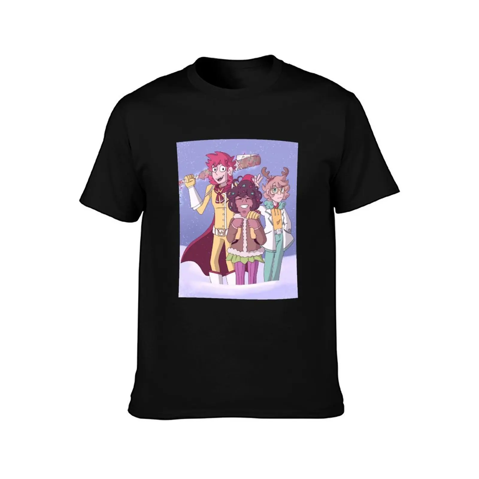 Epithet Erased Christmas T-Shirt Basic Short Sleeve for Men T-Shirt