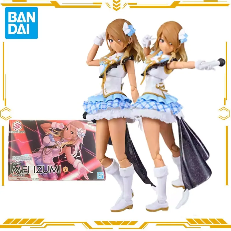 

Bandai Original Genuine 30MS THE IDOL MASTER Anime Figure MEI IZUMI Assemble Toy for Boys Girls Kids Gift Collectible Model