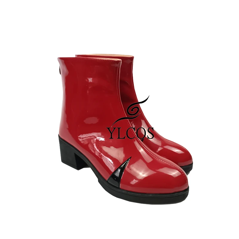 Anime EVA  Asuka Langley Soryu Cosplay Shoes Halloween Party Boots Custom Made