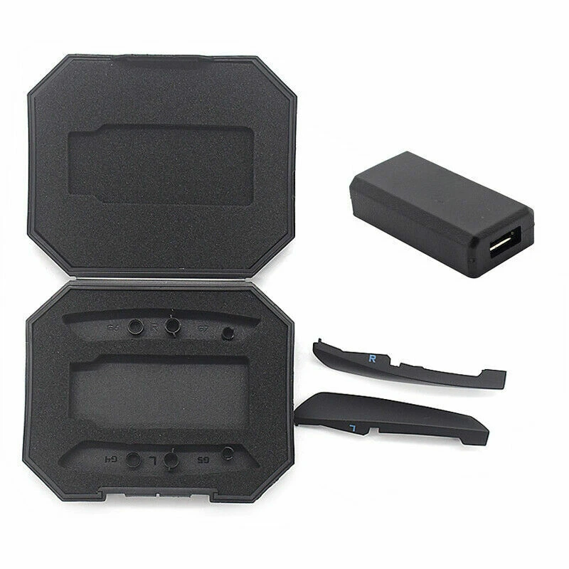 OEM Replacement for Logitech Side Key button + Micro-USB to USB Extension Port Case Box for G900 G903