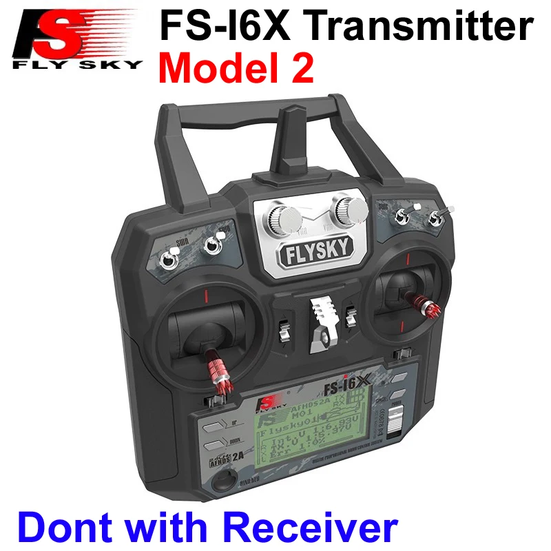 Оригинальный Flysky FS-i6/I6X/I6S I6 2,4G 6ch/10CH RC МОДЕЛЬ 1/2 Контроллер передатчика FS-iA6/FS-iA6B/IA10B Приемник для DIY Drone