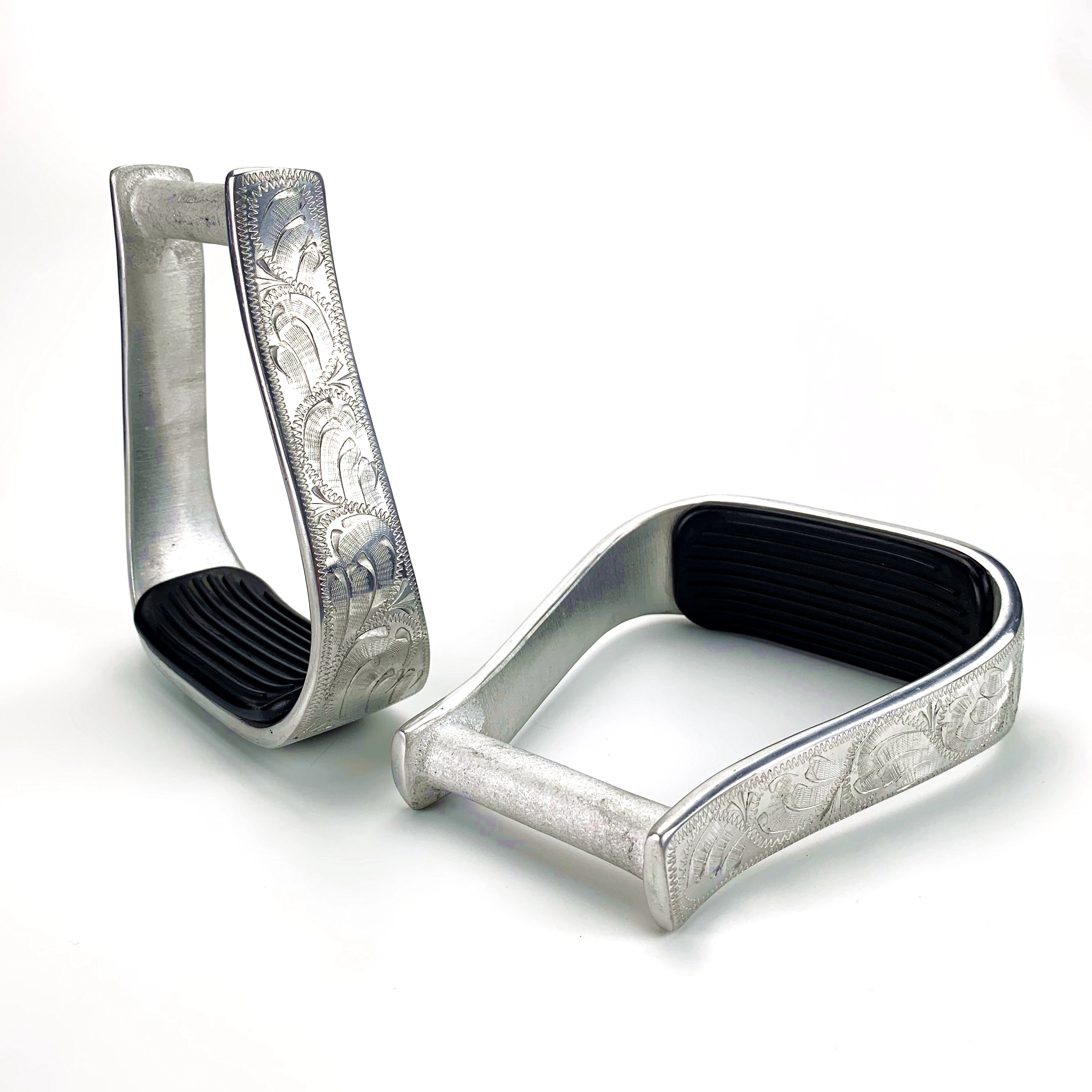 ركاب الحصان من الألومنيوم الغربي، تصميم كلاسيكي لركوب الخيل #4