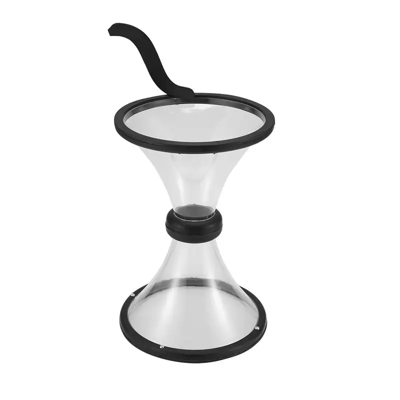 [A93Z!】 Creative Transparent Vortex Piggy Bank Gravity Circling Saving Box Vortex Bank