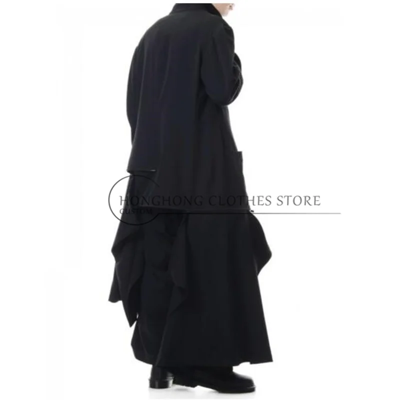 

【Customized men's clothing】 Zipper detachable two-layer men's windbreaker, high-quality fine-spun material, zipper trendy coat