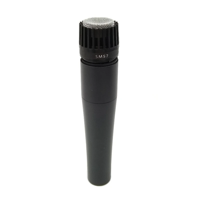 Hot Selling SM57 Cardioid Dynamic Instrument Drum Mic Recording Studio Microfone Vocal Handheld Wired Dynamic Microphone H-SM57