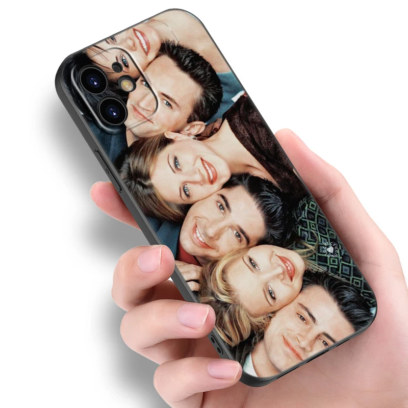 Friends Tv Show Black Phone Case For Xiaomi Mi POCO X6 Pro NEO 5G X5 X4 F5 M6 Pro X3 NFC M3 M5 M4 Pro F4 F3 GT Cartoon Cover