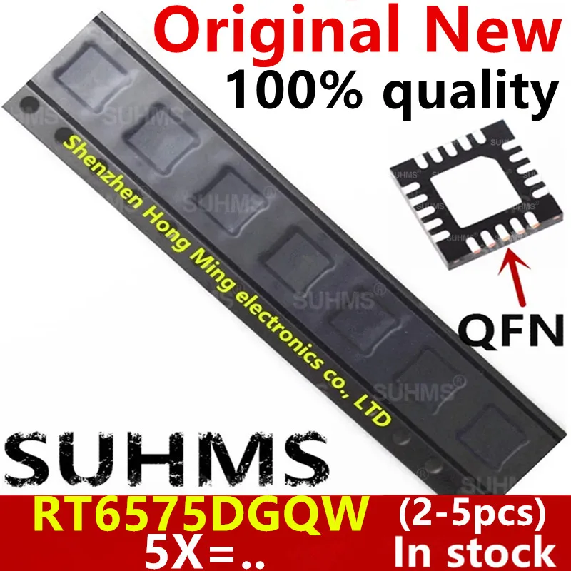 (2-5 sztuk) 100% nowy RT6575DGQW RT6575D 5X=1E 5X=.. Chipset QFN-20
