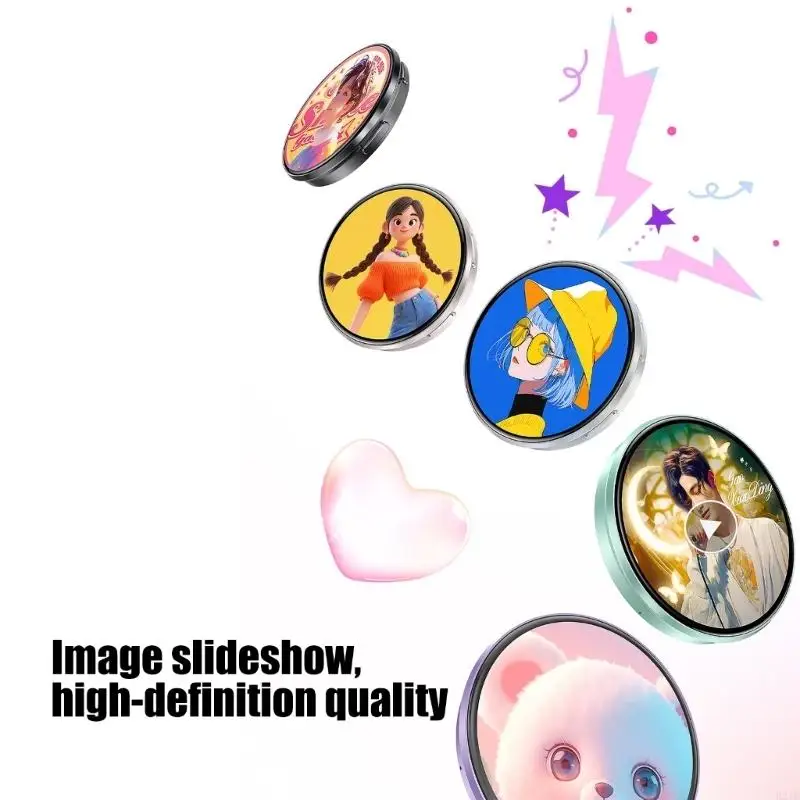 Insignias Digitales con Control Táctil para Fandoms y Animes GIF/Foto/Video Personalizable