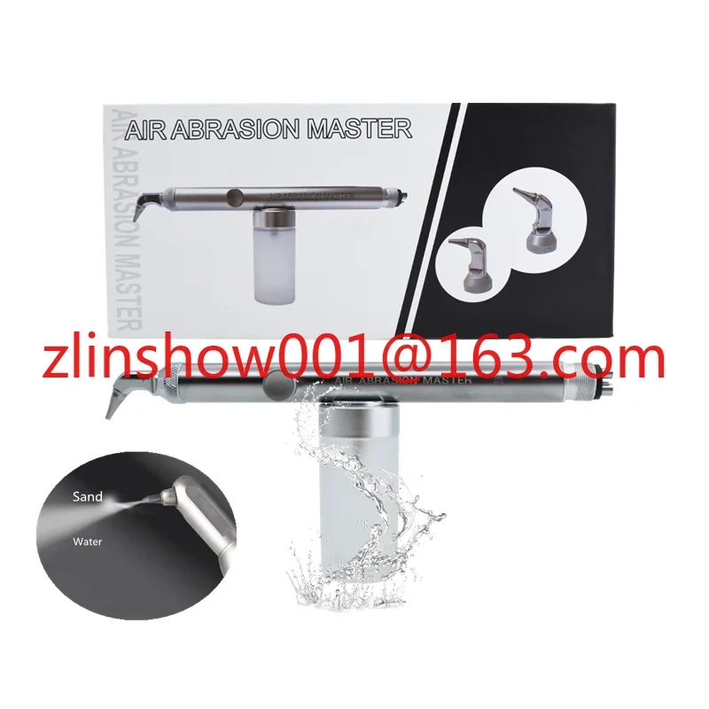 

2in1 Dental Alumina Air Abrasion Polisher With Water Spray Aluminum Oxide Micro blaster Microetcher Sandblasting Dentisty