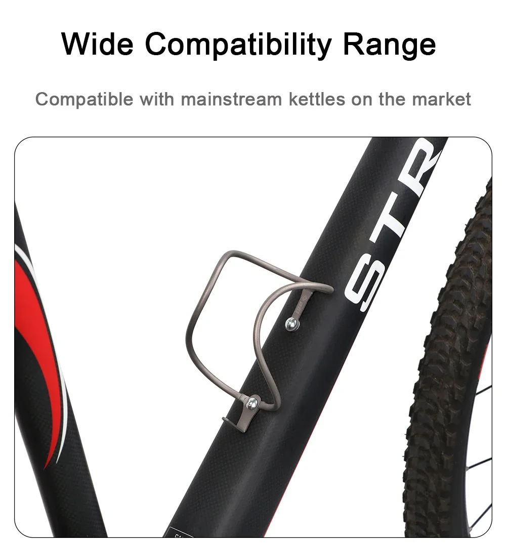 Leichter 18g Titan-Fahrradflaschenhalter ODI Langlebiger Universeller Fahrrad-Flaschenhalter für Rennräder & Mountainbikes – Detail 6