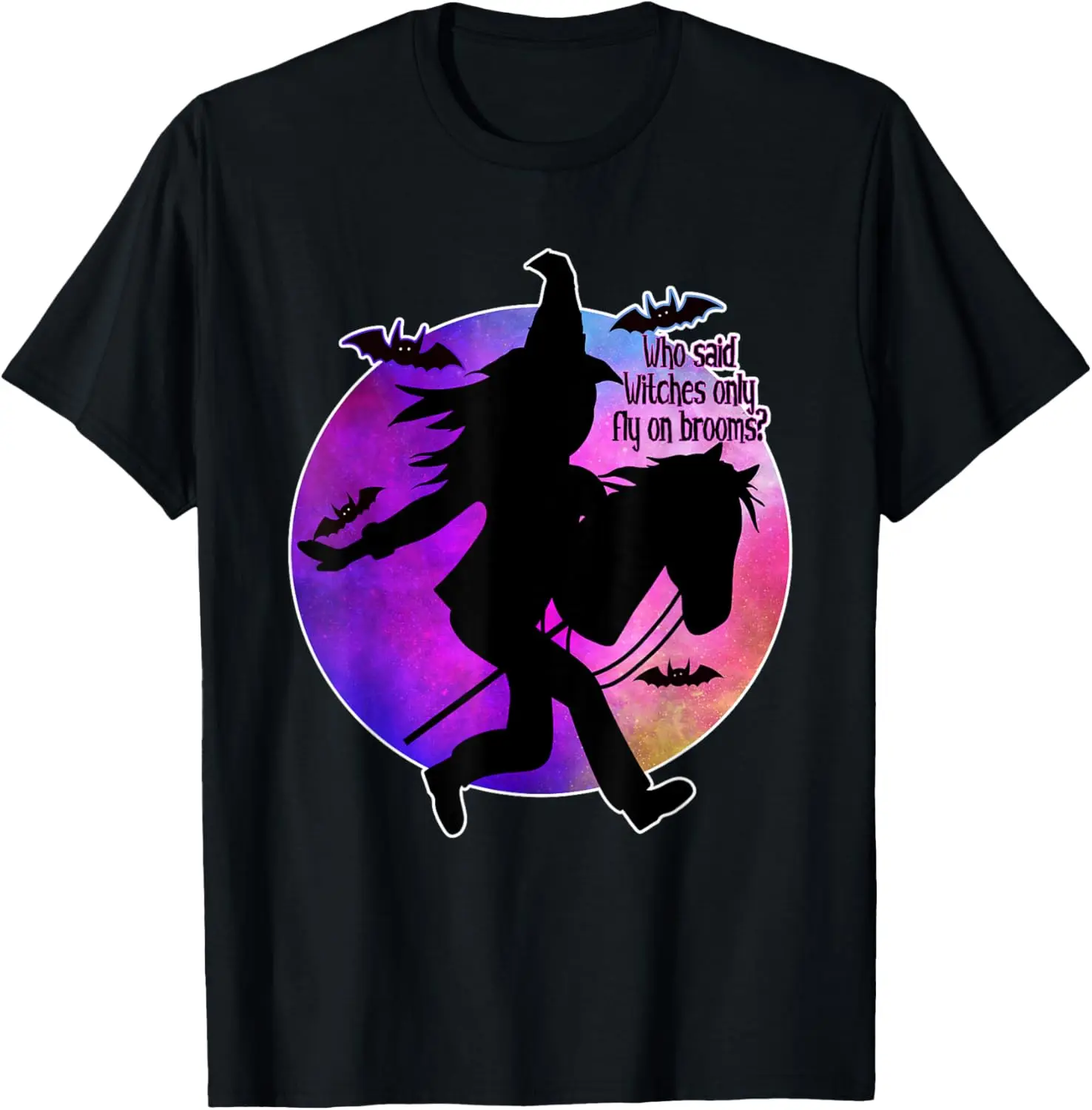 Hobby horse-Halloween- Funny- Hobby horsing- original- witch T-Shirt