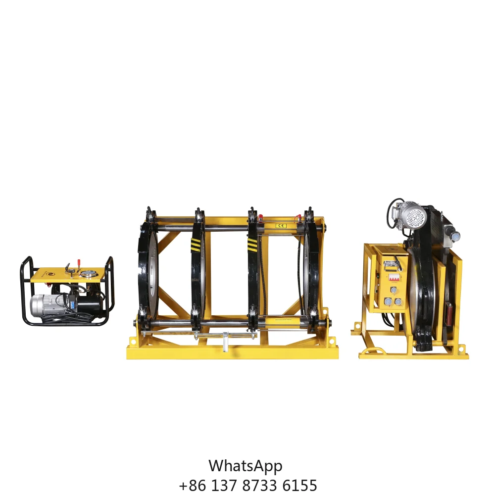 High Precision Hydraulic Butt Welding Machine Digital Temperature Control HDPE Pipe Fusion Welder 17.7KW 380V Infrastructure