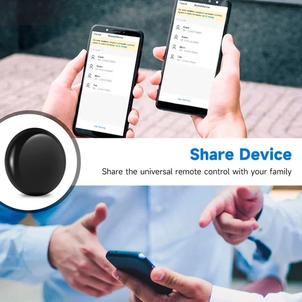 Smart Wifi Compatible Infrared IR Common Remote Control Voice Control Timing Control Intelligent IR Remote Tu Ya