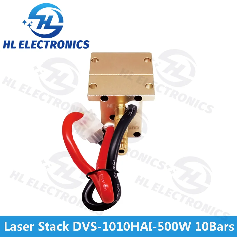 Stos diod laserowych 500W DVS-1010HAI 10 barów do 808nm diodowej laserowej rękojedni