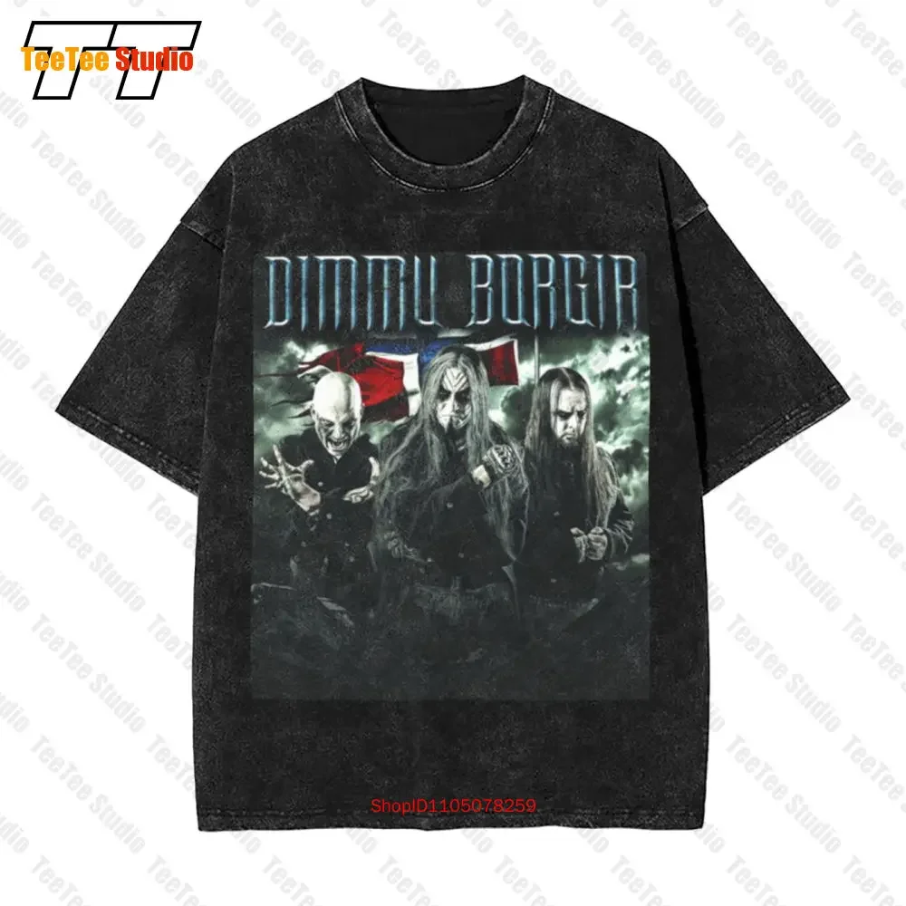 Dimmu Borgir Band Rock Band Vintage Oversized T-Shirt QVMI
