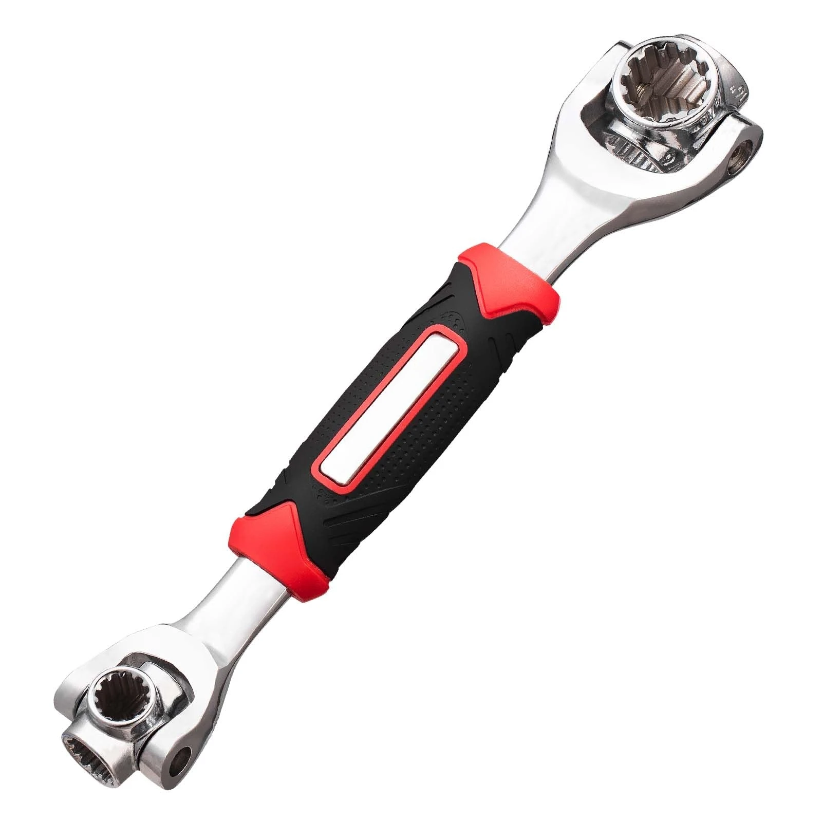 

Универсальный регулируемый торцевой ключ 48 в 1 с многофункциональным гаечным ключом с вращающейся на 360 градусов для ремонта дома и автомобиля