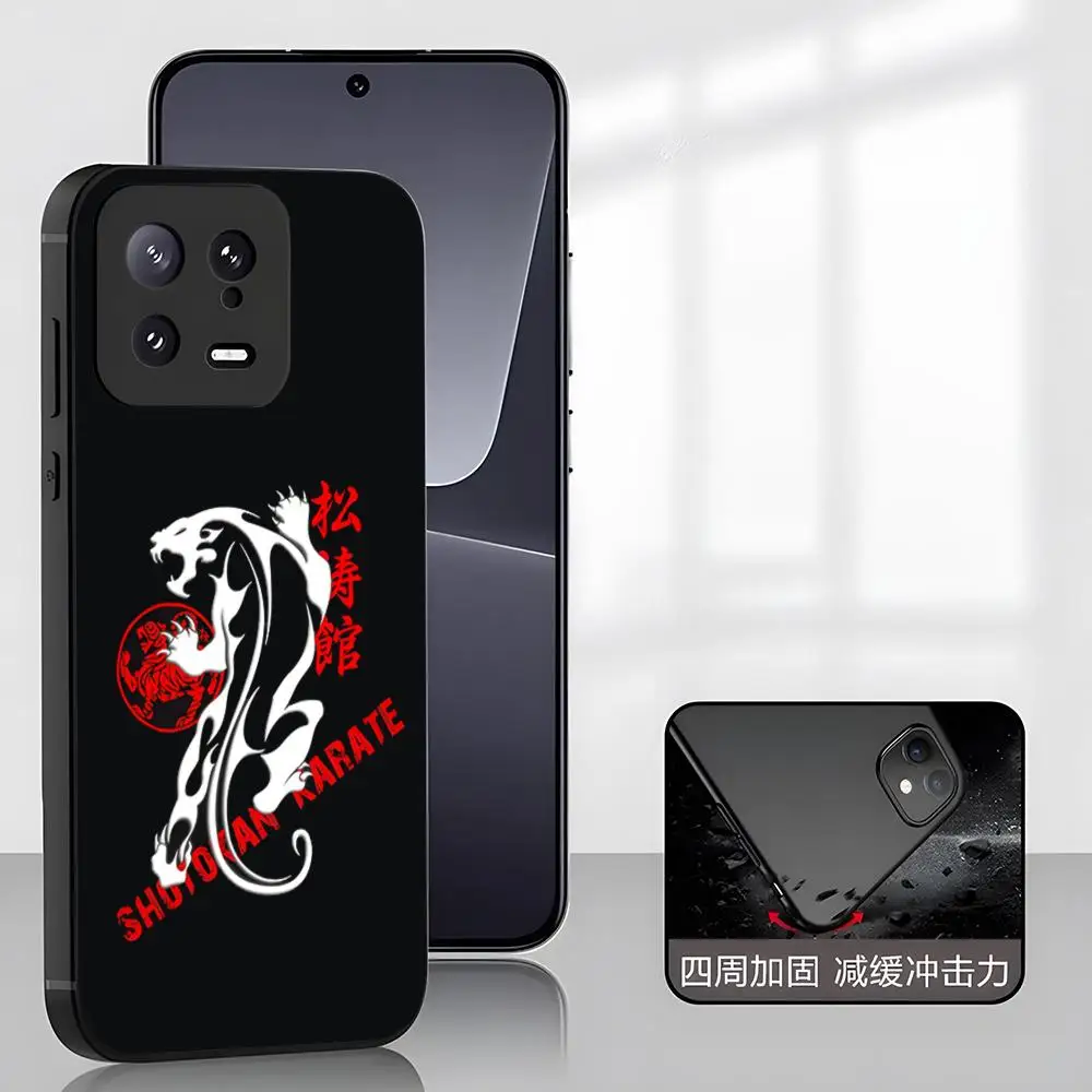 SHOTOKAN TIGER - JAPANESE KARATE SYMBOL Phone Case for Xiaomi 13 12 11T Lite Ultra Redmi Note 12 10 Pro POCO F4 F5 X5 Pro Back C