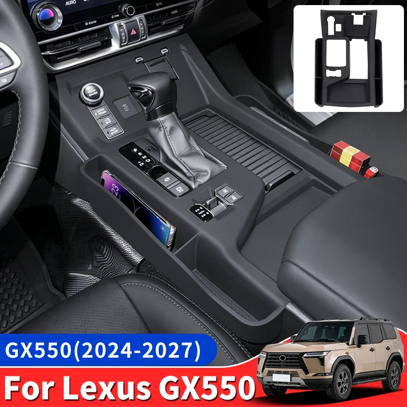For 2024-2027 Lexus GX550 Center Console Silicone Cover Anti Scratch Anti Slip Protection Car Interior Accessories Parts