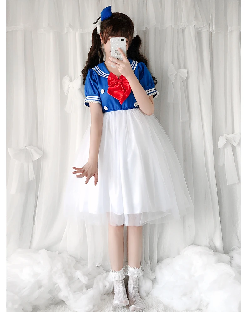 Robe Marinière Femme – Déguisement Marin – photo 3
