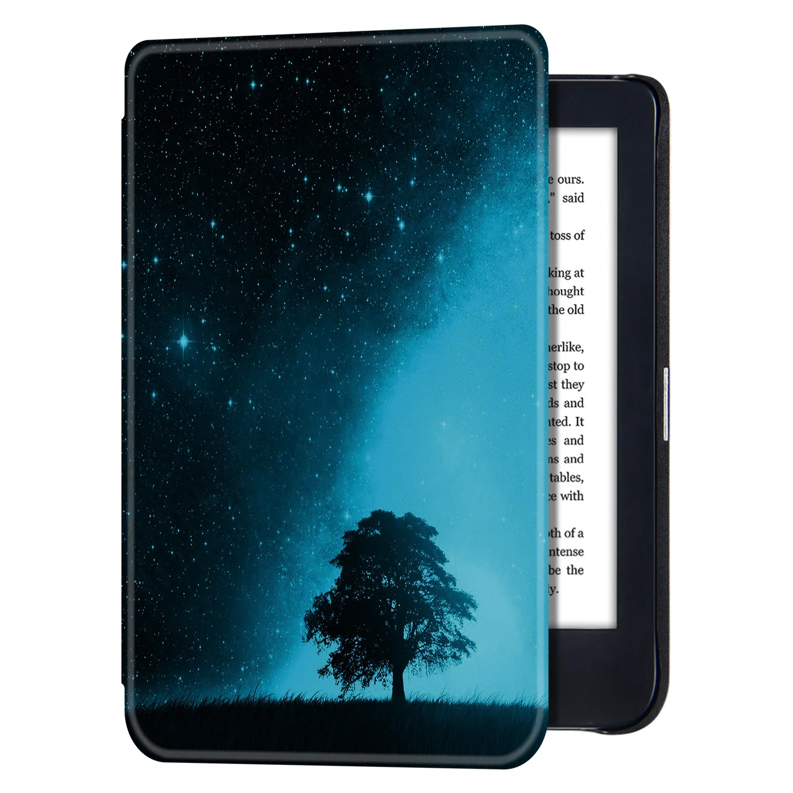 Case for Tolino Shine Color & Tolino Shine 5 | Thin & Light | Hard Back Shell | Premium PU Leather Cover with Auto Sleep/Wake