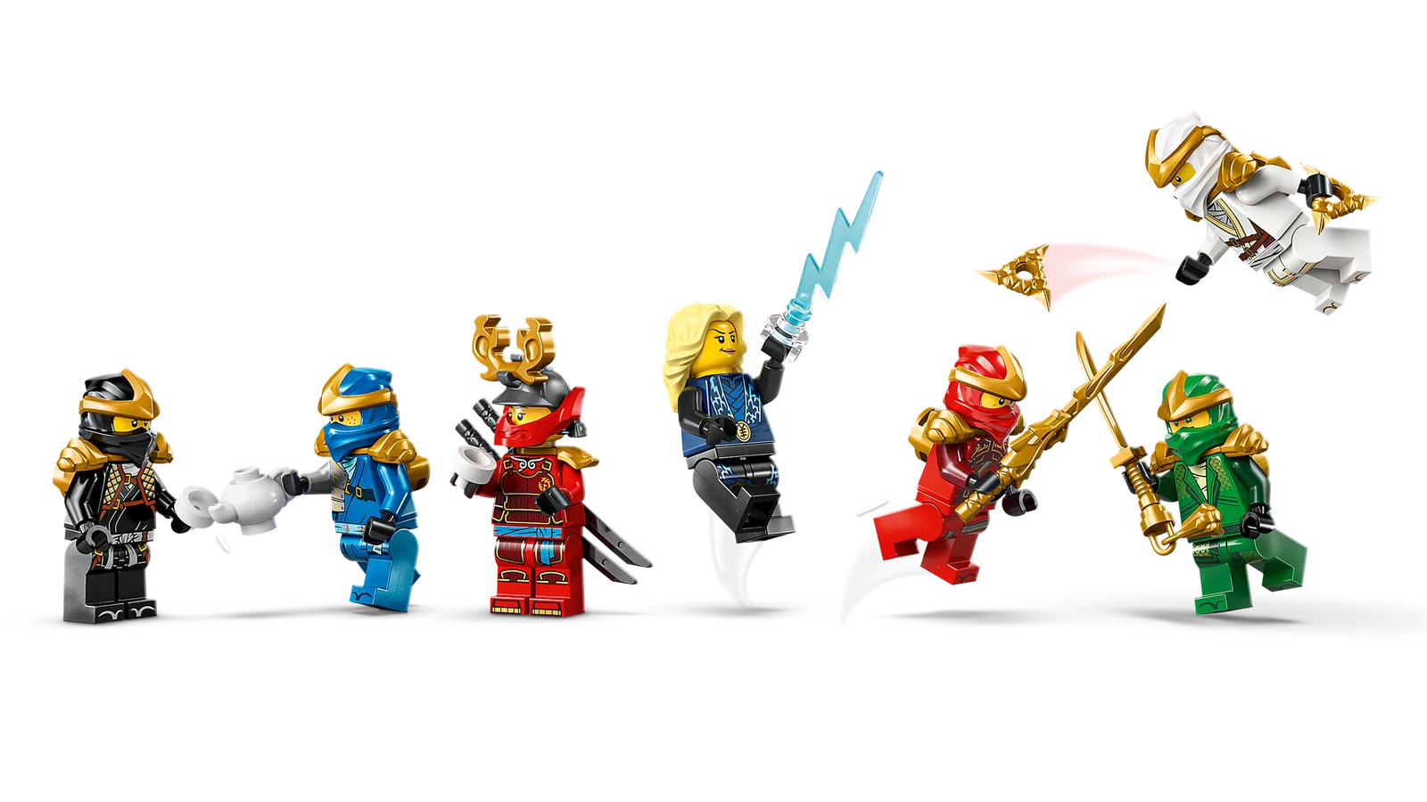 In Stock】LEGO® NINJAGO® TV Show with This Ninja Character Display