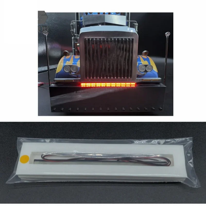 

Dige model Intake Hook Flash Light Spotlight For Tamiya 1/14 RC Truck King Hauler 56301 56344 Upgrade RC Accessories