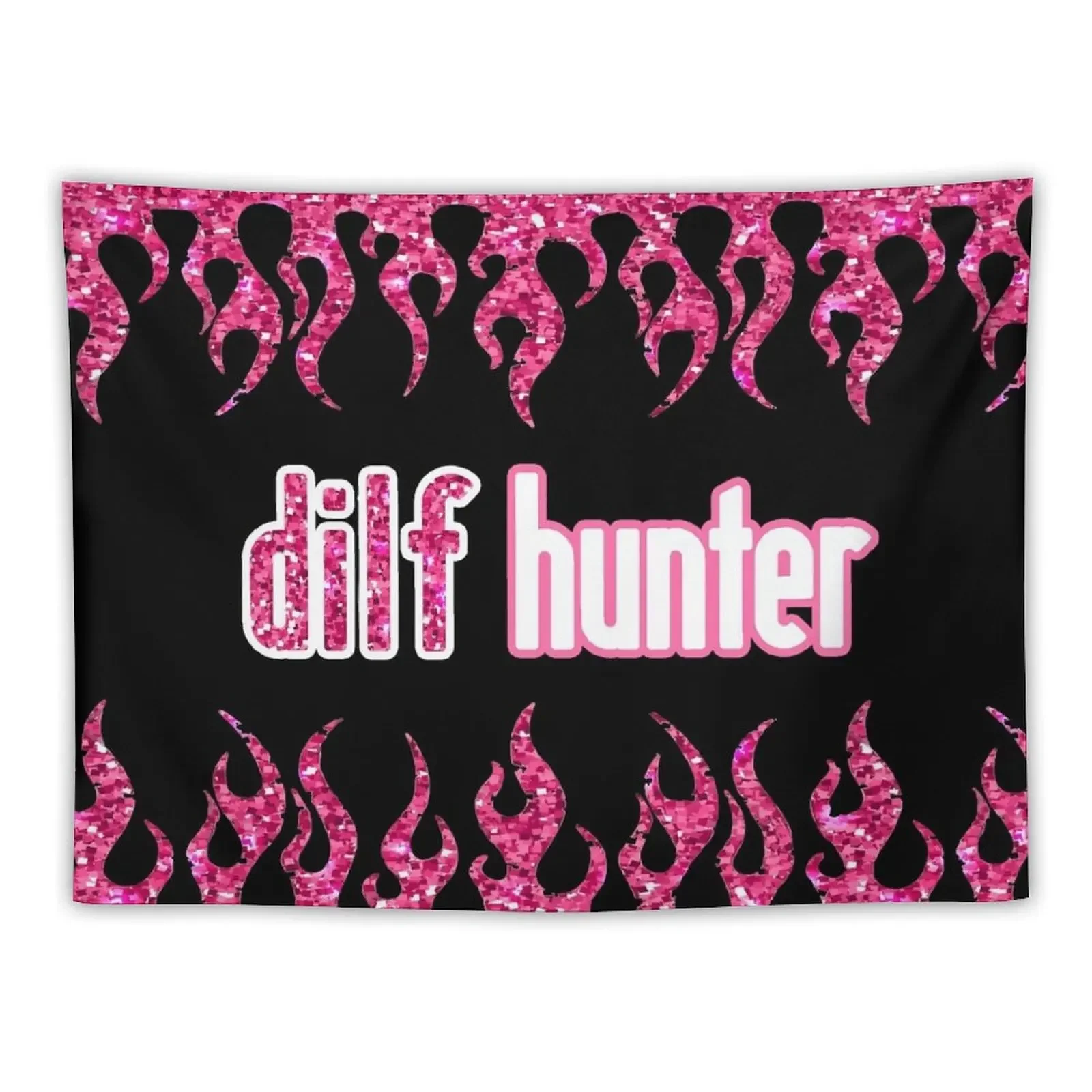 

Pink Fire Dilf Hunter Tapestry Bed Room Decoration Home Decorators Room Decorations Aesthetic Tapestry