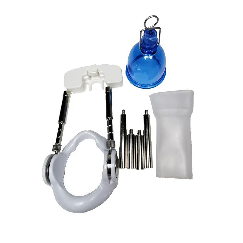 Male Physical Stretching Stand Penis Trainer Vacuum Negative Pressure Penis Exerciser  Sex Products   Sex Toys