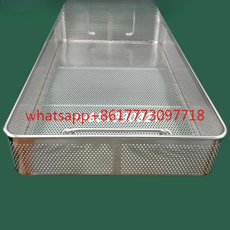 Stainless steel 304 mesh /instrument loading basket, supply room, cleaning frame, packing/counting/ ultrasonic cleaning basket