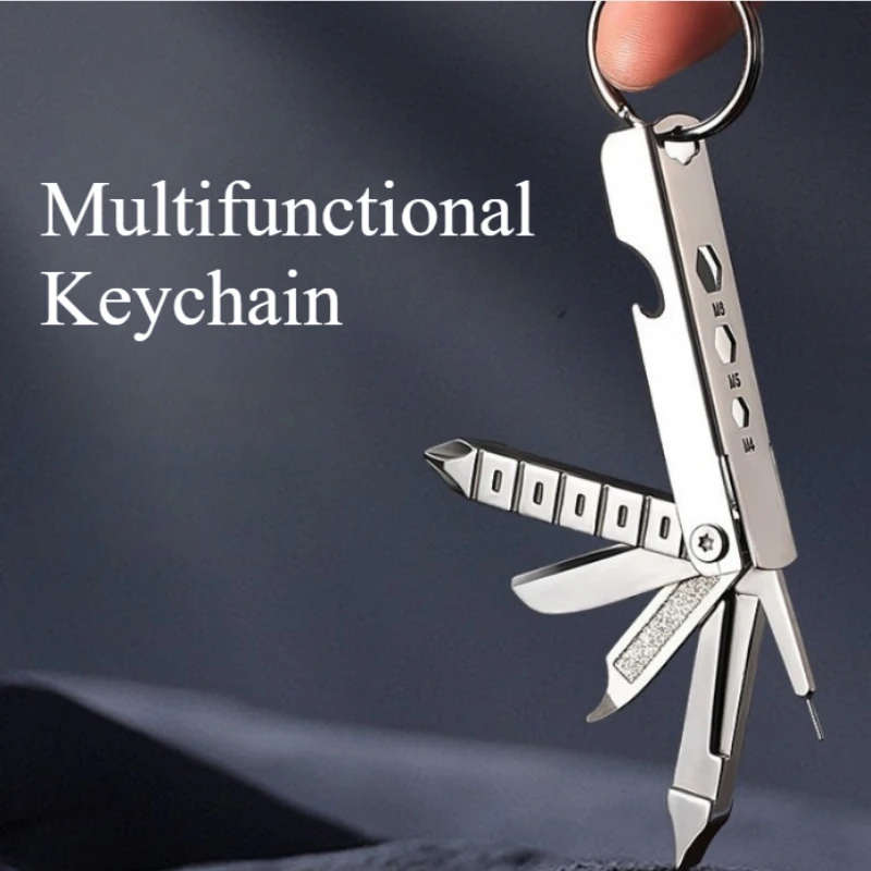 Mobile Phone Card Removal Tool Card Insertion Tool Keychain Multi-functional Keychain Mini Portable Multi-purpose Small Tool