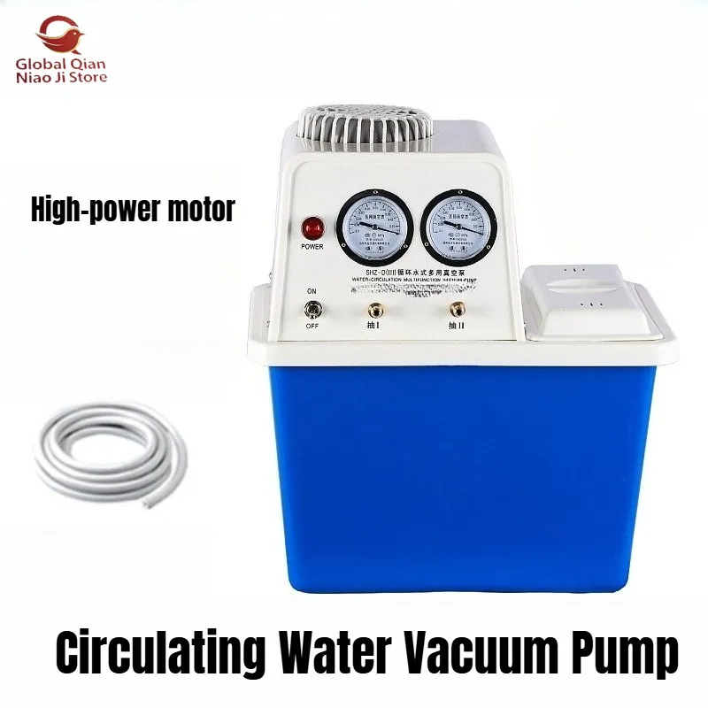 Circulating Water Multi-purpose Vacuum Pump, Vacuum Pump for Laboratory Suction Filter Flask Filtration