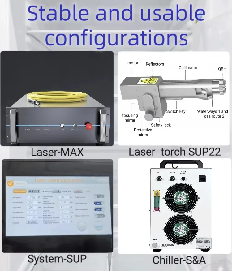 Handheld Cleaner Cleaning Machine Removal for Cleaning Consumables Brush Removal Machine Welding