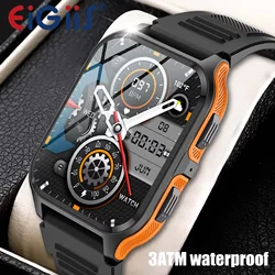 EIGIIS New Smart Watch 1.83 inches Heart Rate Monitoring Health Management Bluetooth Call for Compatibility with Android and IOS