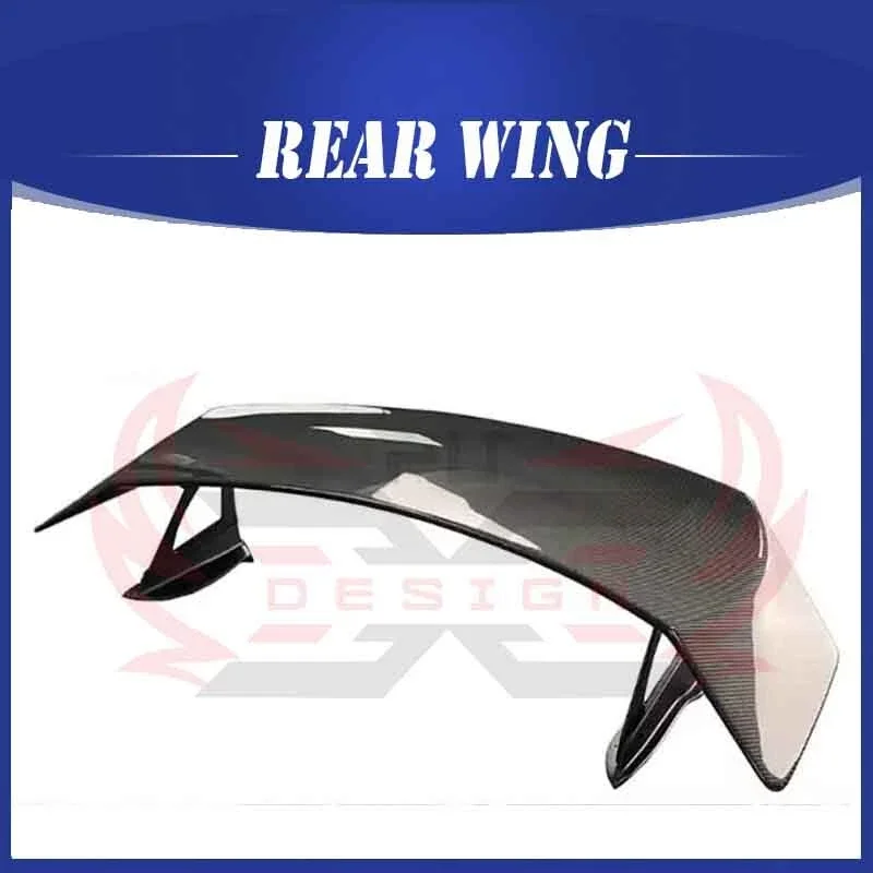 

Real Carbon Fiber Vol Style Rear Spoiler Wing For 2019+ Toyota Supra Gr A90 A91
