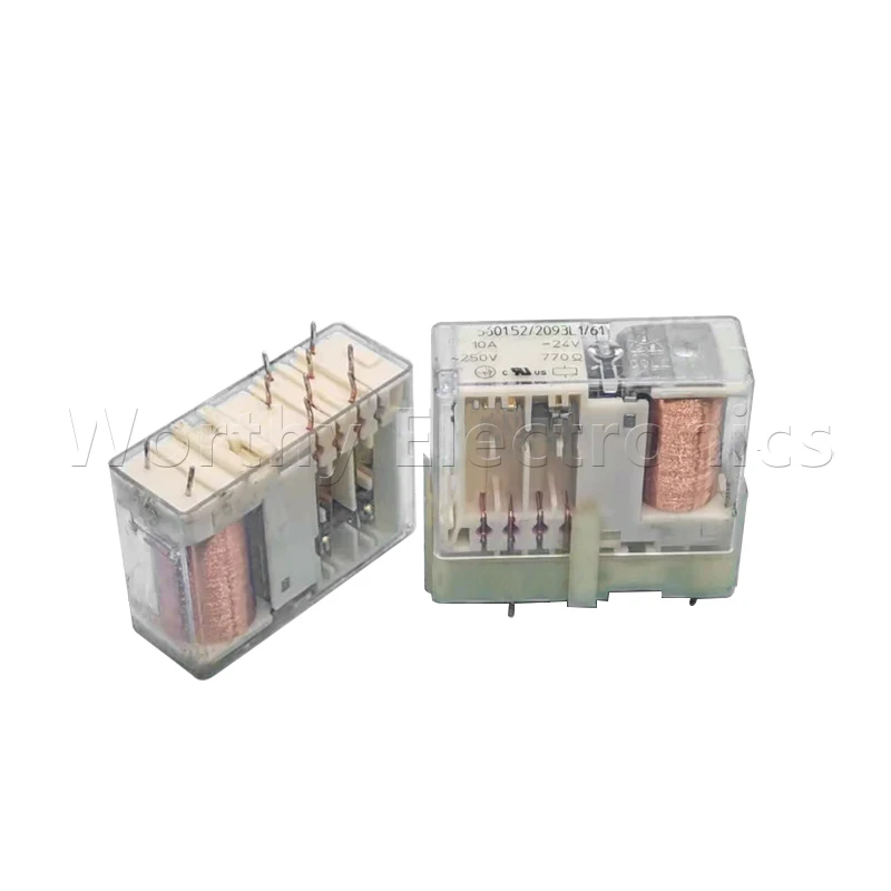 Free shipping 10pcs/lot relay 24VDC 10A 10PIN 5601.52/2093L1/61