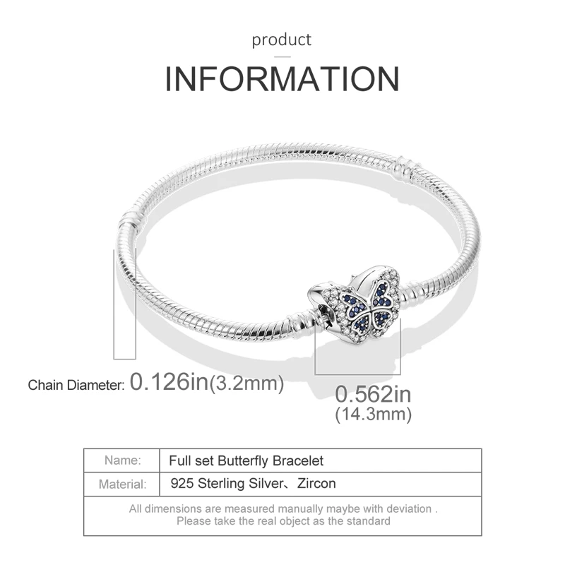 Bracelet à Breloques en Argent 925 NONE 4